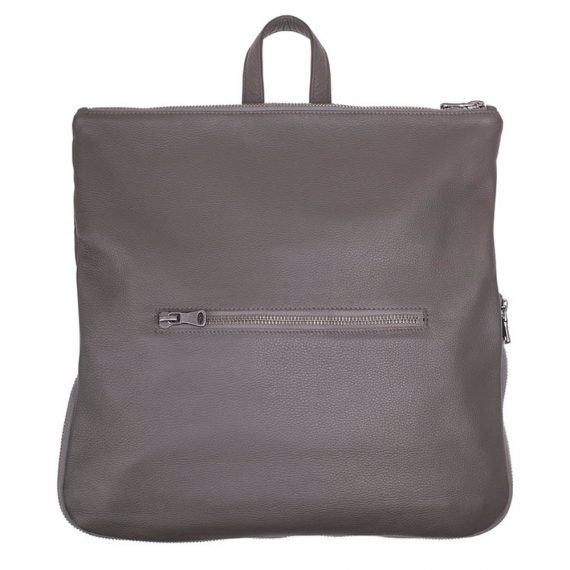 Grey Backpack Handmade Bag