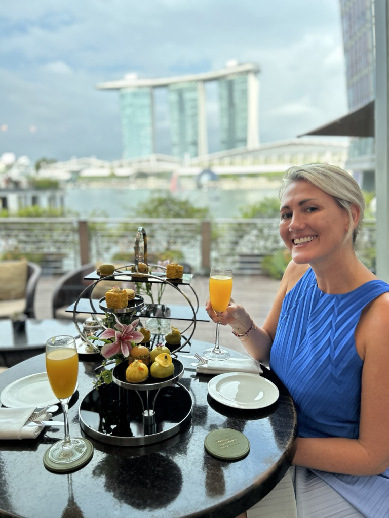 Explore the Tropical Elegance of Afternoon Tea at Fullerton Bay Hotel, Singapore